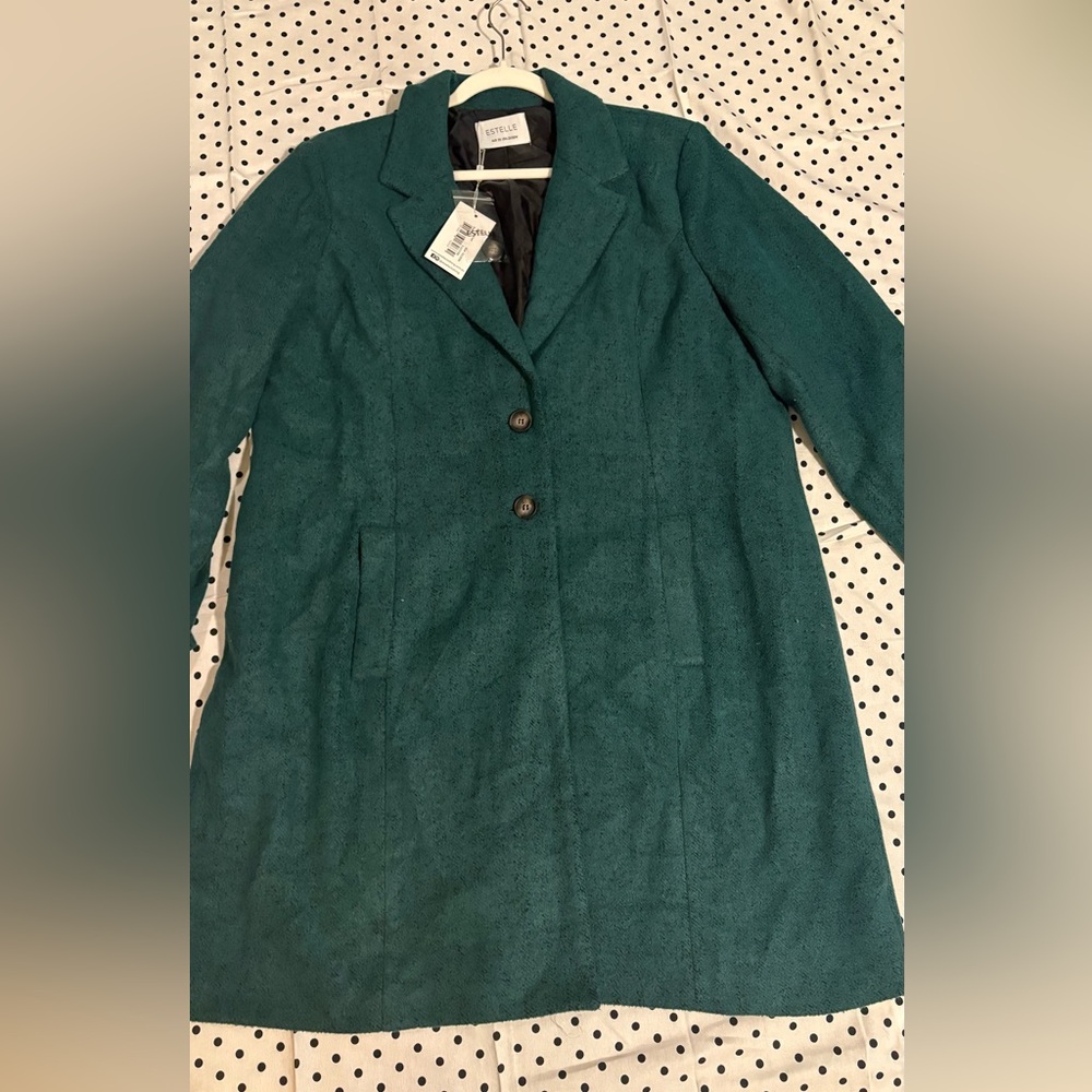 NWT Estelle Teal Women's Coat